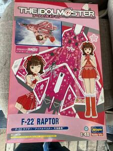 プラモデル ハセガワ 1/48 F-22 ラプター “アイドルマスター 天海春香' SP271 「エースコンバット アサルト・ホライゾン」プラモデル