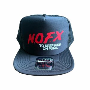 新品　NOFX ノーエフエックス　2024 ラスト　ジャパンツアー 　Dare Trucker Cap　トラッカー　キャップ　帽子
