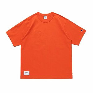 M　新品 WTAPS × CHAMPION 2024 ACADEMY(ダブルタップス・チャンピオン・アカデミー) コラボアイテム　Tシャツ