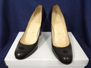 Christian Louboutin (クリスチャンルブタン)　レザー　厚底　パンプス　 靴 37