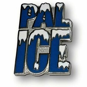 PALACE（パレス）ピンバッジ Palace Skateboards Pin Badge PAL ICE パル アイス　Enamel Metal FW18 送料185円
