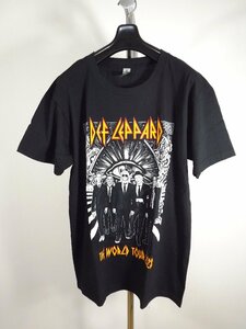 新品　DEF LEPPARD（デフレパード）×Motley Crue(モトリークルー) ジャパンツアー　ダイヤモンドスター　Tシャツ　メンズL　送料185円