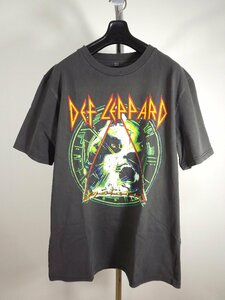 新品　DEF LEPPARD（デフレパード）×Motley Crue(モトリークルー) ジャパンツアー　ヒステリア　Tシャツ　メンズL　送料185円