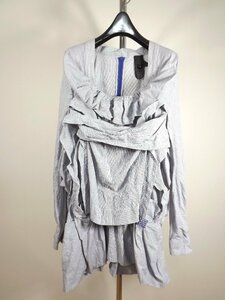 Бернхард Уилгельм (Бернхард Вильгельм) Конопля -блок в Японии платье с одной кусочкой дамы xs