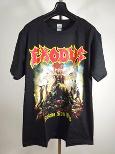 新品　EXODUS (エクソダス) ベイエリア・スラッシュ　ジャパンツアー　Tシャツ　メンズL　送料185円