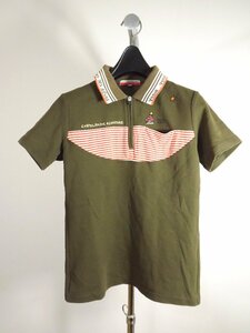 CASTELBAJAC +2 NATURE( Castelbajac ) made in Japan embroidery polo-shirt size 1 postage 185 jpy 