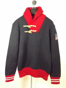 POLO RALPH LAUREN｜ポロ ラルフ ローレン メンズ　ウール　ニット　S　トグルボタン