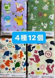 ポケモン　ポケットティッシュ　12個 ポケットモンスター　非売品　ティッシュ　詰め合わせ　色々　ティッシュ