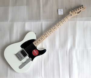 Squier by Fender Sonic Esquire H Maple Fingerboard Black Pickguard Arctic White ／ フェンダー スクワイヤ テレキャスター メイプル