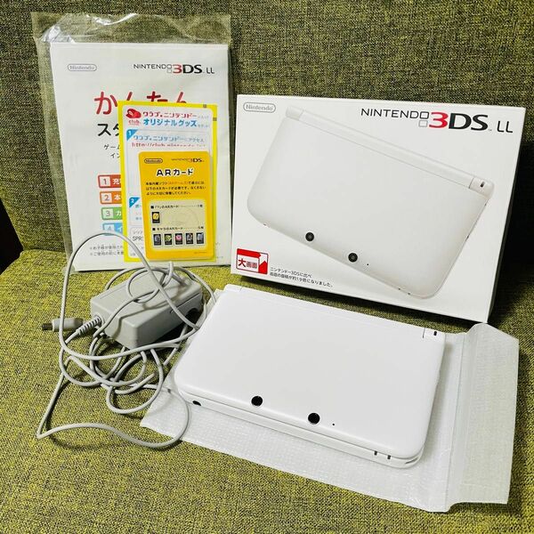 ニンテンドー3DS LL パールホワイト　本体