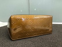 NI050171◆LOUIS VUITTON ルイ・ヴィトン◆LV ヴェルニ リードPM ハンドバッグ トートバッグ ブロンズ ブラウン系_画像6