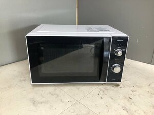 YI050297 電子レンジ 東芝/TOSHIBA ER-WM17(W) 2022年 白ホワイト 庫内フラット ヘルツフリー 17L 直接引き取り歓迎