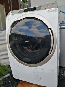 NI050082◆Panasonic パナソニック◆NA-VX9700R ドラム式洗濯乾燥機 11kg/6kg ななめ 2017年製 直取歓迎！