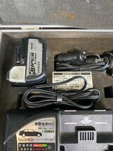 NI050121◆HITACHI 日立◆コードレスインパクトドライバー WH14DBL リチウムイオン畜電池 専用充電器 直取歓迎！_画像5