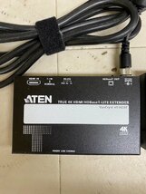 YI050153 HDMI HDBaseT-Liteエクステンダー ATEN VE1830 ジャンク 直接引き取り歓迎_画像3