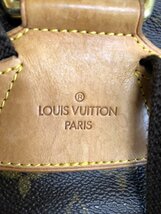 NI050169◆LOUIS VUITTON ルイヴィトン◆モノグラム ミニ モンスリ リュック バックパック ブラウン 茶色_画像8