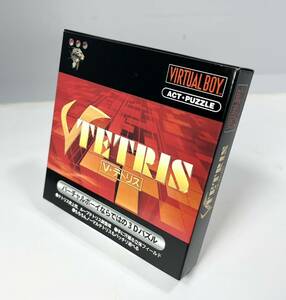 新品未開封 バーチャルボーイ Vテトリス VIRTUAL BOY VBソフト 任天堂