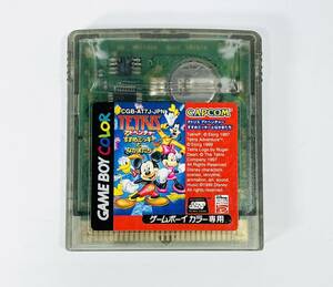 ゲームボーイカラー　テトリスアドベンチャー　すすめミッキーとなかまたち ゲームボーイ GBC　ミッキーマウス　ミッキー　テトリス