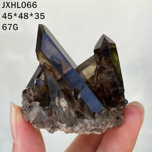 【限定品】 AAAAAAA級【魔除け】◆天然モリオン(黒水晶）クラスター0531-YS-HL66-20D