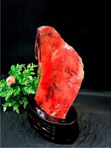 超綺麗★赤水晶原石179E3-25E29D_画像4