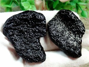 稀少品☆天然モルダバイト隕石原石YS178T3-19T23b