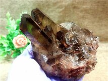AAA級【魔除け】◆天然モリオン(黒水晶）クラスター179C6-68C107D_画像5