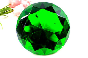 80mm супер красивый бриллиант кристалл 179U8-29U123b