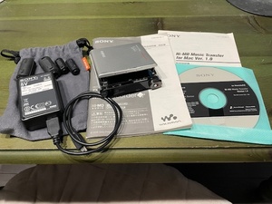 SONY◆MZ-RH1◆MDウォークマン◆Hi-MD◆レコーダー◆PCデータ抽出