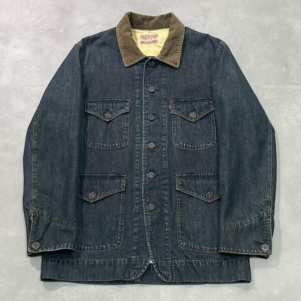 LEVI'S 70517デニムカバーオール ジャケット 00s Y2K 濃紺 M