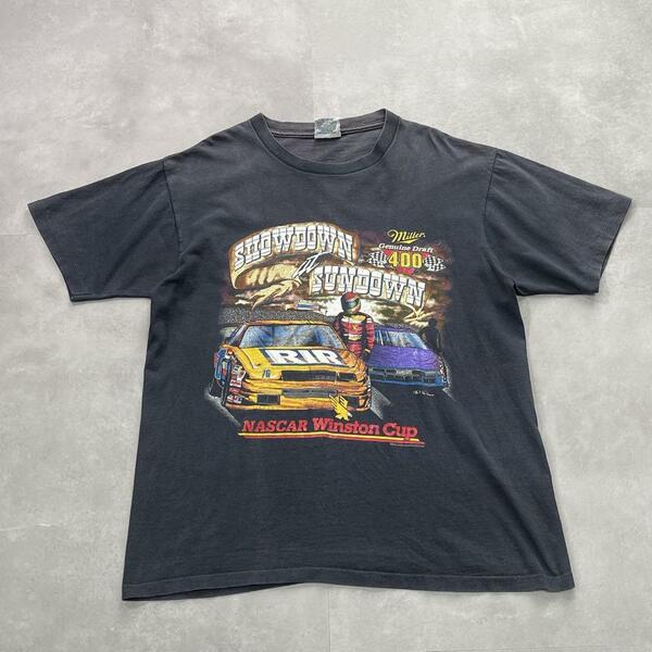 90s NASCARウィンストンカップ1994 Tシャツブラック L