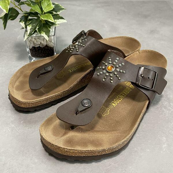 BIRKENSTOCK HTC 希少コラボ レザーサンダル GIZEH 26cm