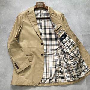 BURBERRY BLACK LABEL レザーテーラードジャケット 山羊革M