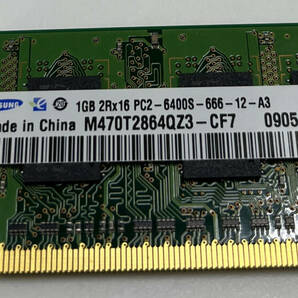 SAMSUNG サムスン 1GB 一枚 DDR2 SDRAM S.O.DIMM PC2-6400 DDR2 800 M470T2864QZ3-CF7 [動作未確認 ジャンク品]