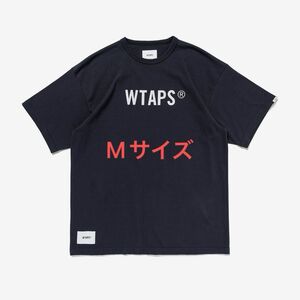 wtaps 24ss SIGN SS Tシャツ　ネイビーM