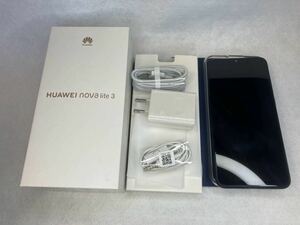 HUAWEI nova lite 3 SIMSIMフリー 中古