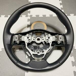 *130 series Vitz Toyota original leather steering gear steering wheel * leather leather original leather *NCP131NSP135NHP130KSP130NSP130 Ractis 120 Sienta NHP170G