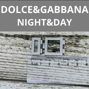 コマ ドルチェ＆ガッバーナ　ドルガバ　腕時計 DOLCE GABBANA　day&night　D&G　NIGHT&DAY　シルバー