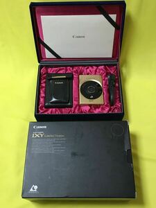 コンパクトフィルムカメラ　キャノン　Canon IXY Limited Version 60周年記念 GOLD #008096