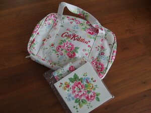 キャスキッドソン★CathKidston★ポーチ★折りたたみミラー＆ティッシュケース付き★ファッション小物