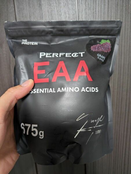 新品未使用　The protein perfect EAA 675g グレープ味