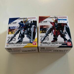 ガンダムコンバージ　ライジングフリーダムガンダム イモータルジャスティスガンダム　セット