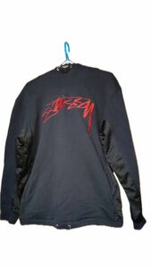 stussy(ステューシー)ブラックパーカー Lサイズ