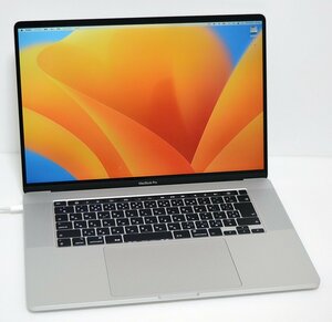 ★MacBook Pro 16-inch 2019 Core i9(2.4GHz8コア)64GB/SSD1TB/シルバー/Ventura★新品バッテリー美品