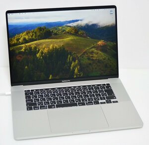 ★MacBook Pro 16-inch 2019 Core i9(2.4GHz8コア)64GB/SSD1TB/シルバー/Sonoma★充放電回数1バッテリー不良