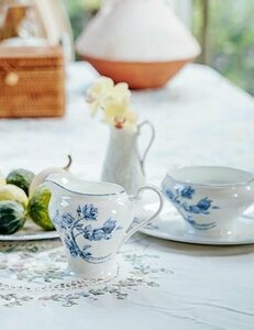 Aynsley エインズレイ　イギリス　洋食器　茶器　ローズ柄　薔薇　ミルクポット＆シュガーポット　2点セット　お祝い　プレゼント