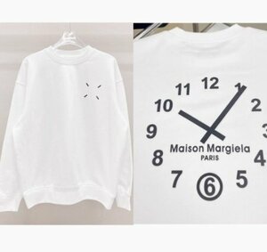 Maison Margiela マルタンマルジェラ　メンズ　パーカ　背中ロゴ　丸首　S-XL　サイズ選択可能　MM6　3173