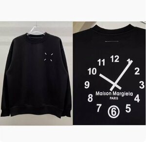 Maison Margiela マルタンマルジェラ　メンズ　パーカ　背中ロゴ　丸首　S-XL　サイズ選択可能　MM6　3174