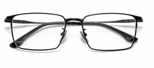 送料無料　メガネフレーム　超軽量　ブルーライトカット　フルリム　金属フレーム　タテ眼鏡　レンズ交換可能　 sc0348