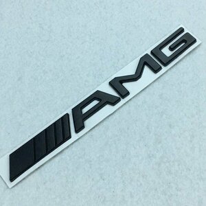AMG Mercedes Benz　エンブレム C/E/S/CLA CLASS　カスタム パーツ 社外品　ブラック　送料無料