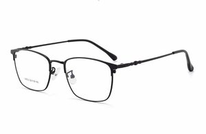 送料無料　超軽量　フルリム　金属フレーム　タテ眼鏡　レンズ交換可能　ブルーライトカット　メガネフレーム　 sc0334